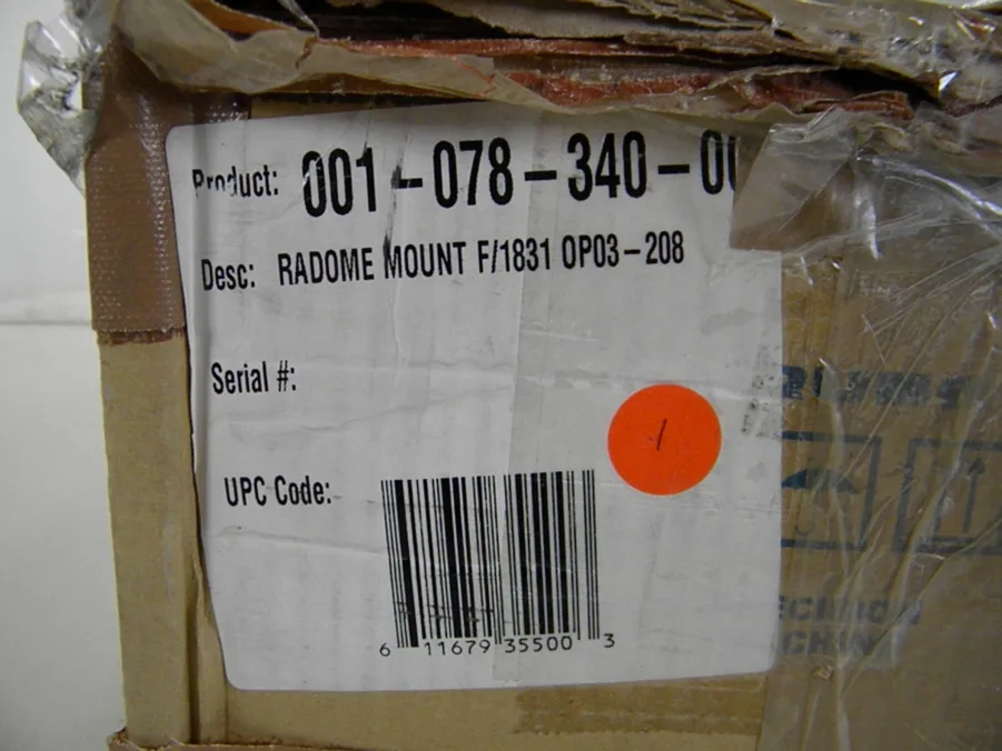 Furuno Mast Mount f/ 1831 Radome 001-078-340-00 - New-Old-Stock - Free Shipping! - Image 9
