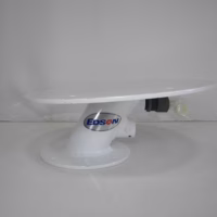Edson 4.5" Aft Leaning Satcom Mount w/ 4 Degree Tilt f/ KVH, Intellian & Raymarine - New-Open-Box