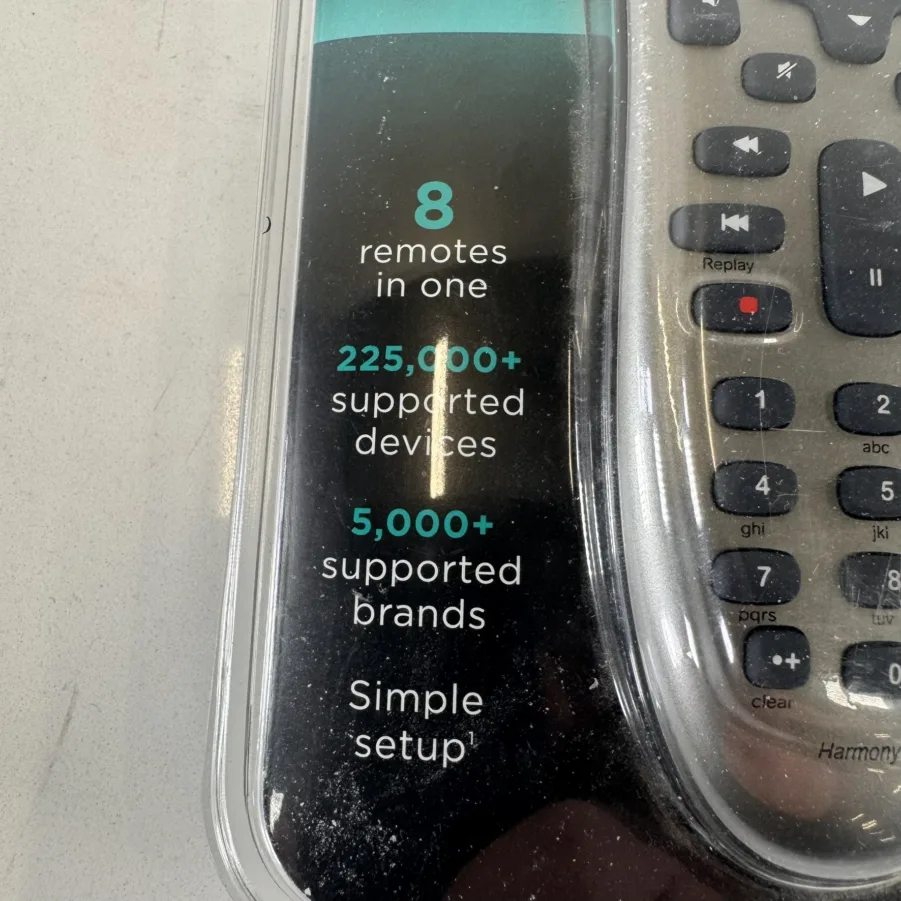 Logitech Harmony 650 Universal Remote 8 Remotes in 1 - Simple Setup - Image 2