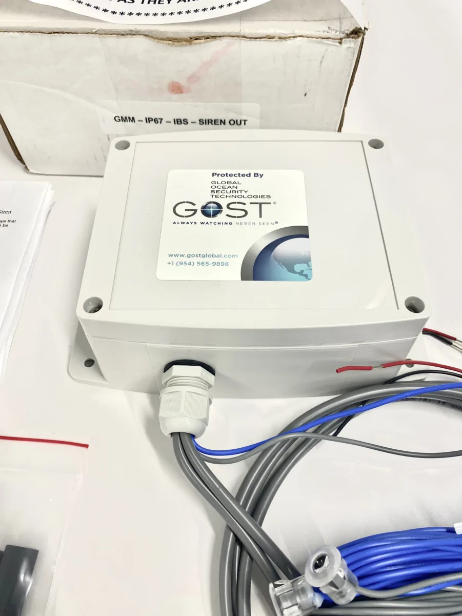 GOST GMM-IP67-IBS1-SIREN-OUT Photo Electric Beam Sensor 33' Cable NEW & COMPLETE - Image 5