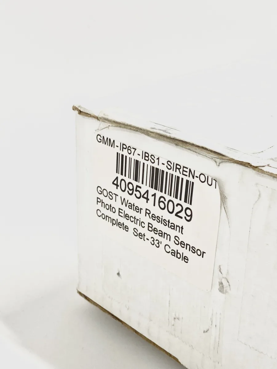 GOST GMM-IP67-IBS1-SIREN-OUT Photo Electric Beam Sensor 33' Cable NEW & COMPLETE - Image 8