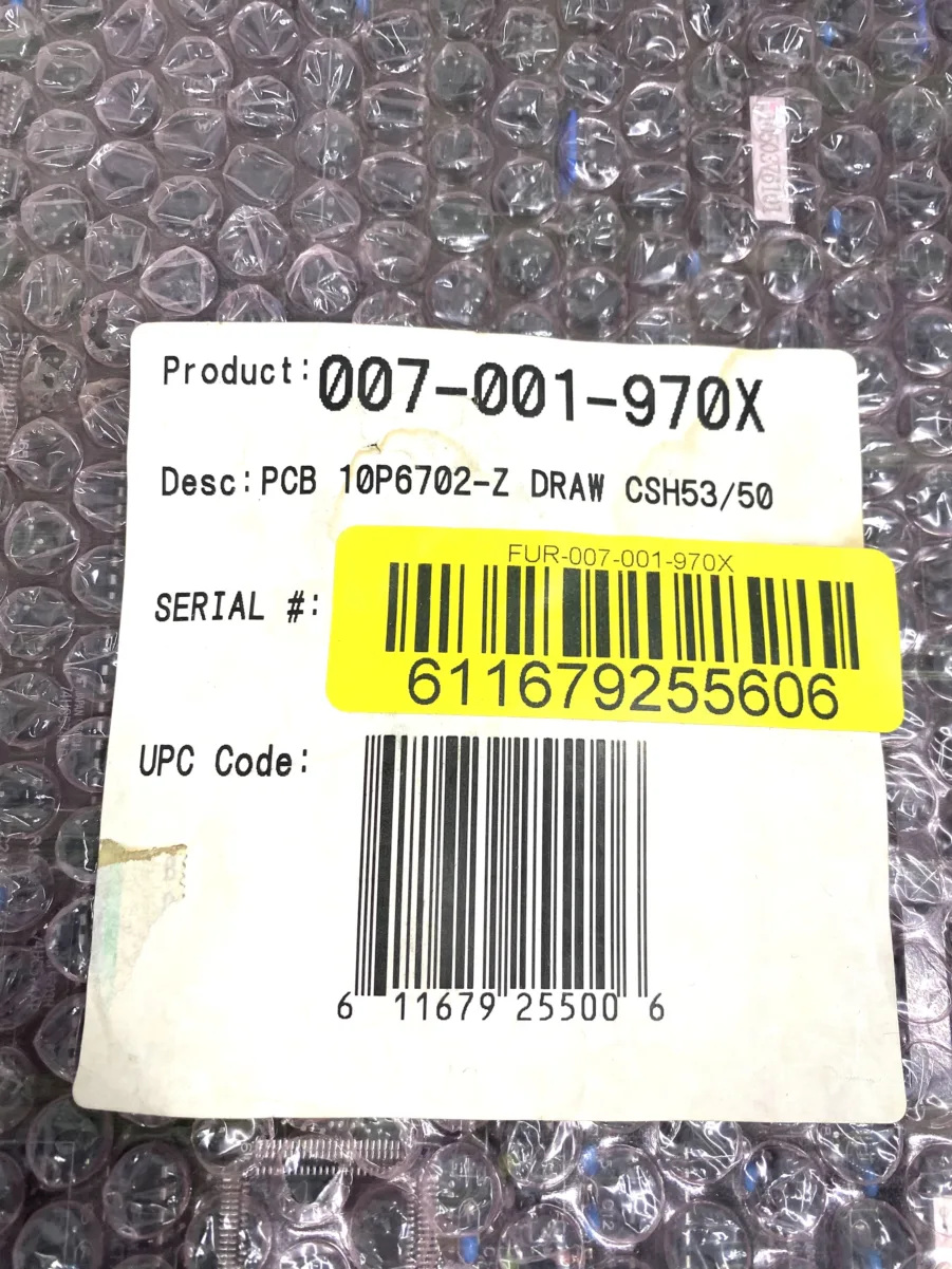 Furuno PCB 10P6702-Z / 007-001-970X / 006-977-730 DRAW for CSH53/50 *NEW STOCK* - Image 4