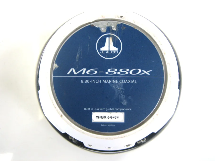 JL Audio M6-880X-S-GwGw 8.8” Marine Speakers White Sports Grille Fully Tested 90 Day Warranty - Image 9