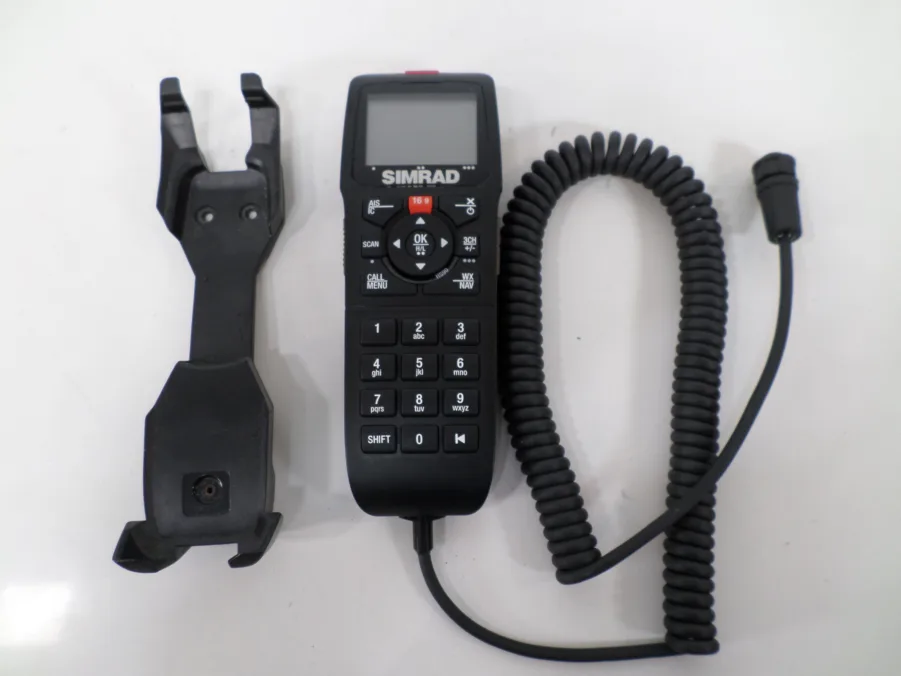 Simrad HS90 Handset for RS90 and B&G V90 VHF With New Cable and Mount