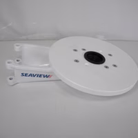 SeaView SM-18 Mast Mount w/ ADA-S1 Universal Satcom Top Plate - No Brackets - DEMO