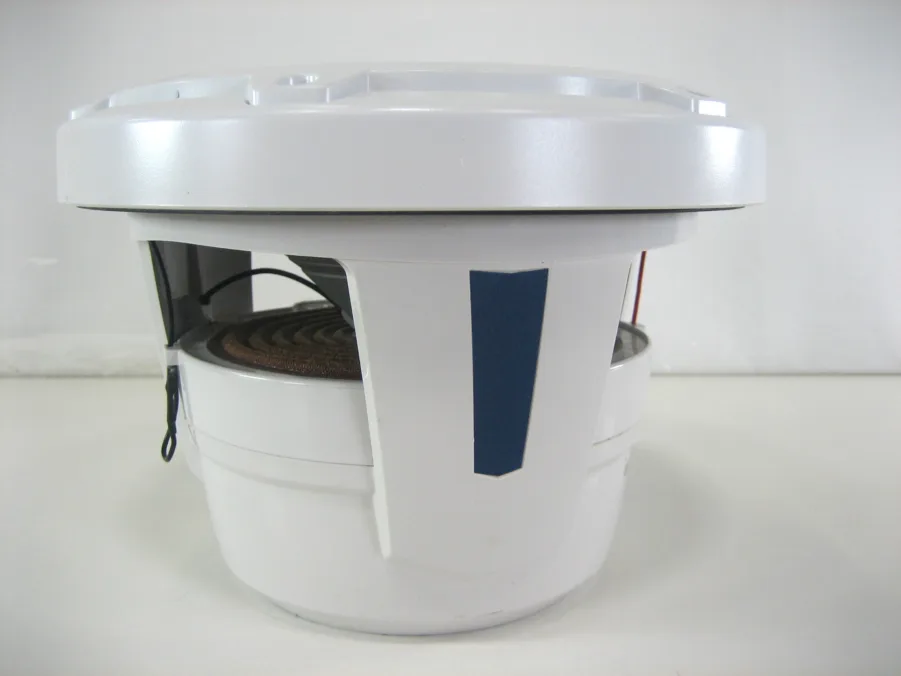 JL Audio M6-880X-C-GwGw 8.8'' Single Marine Coaxial Speaker White Trim Ring White Grille Tested - Image 5