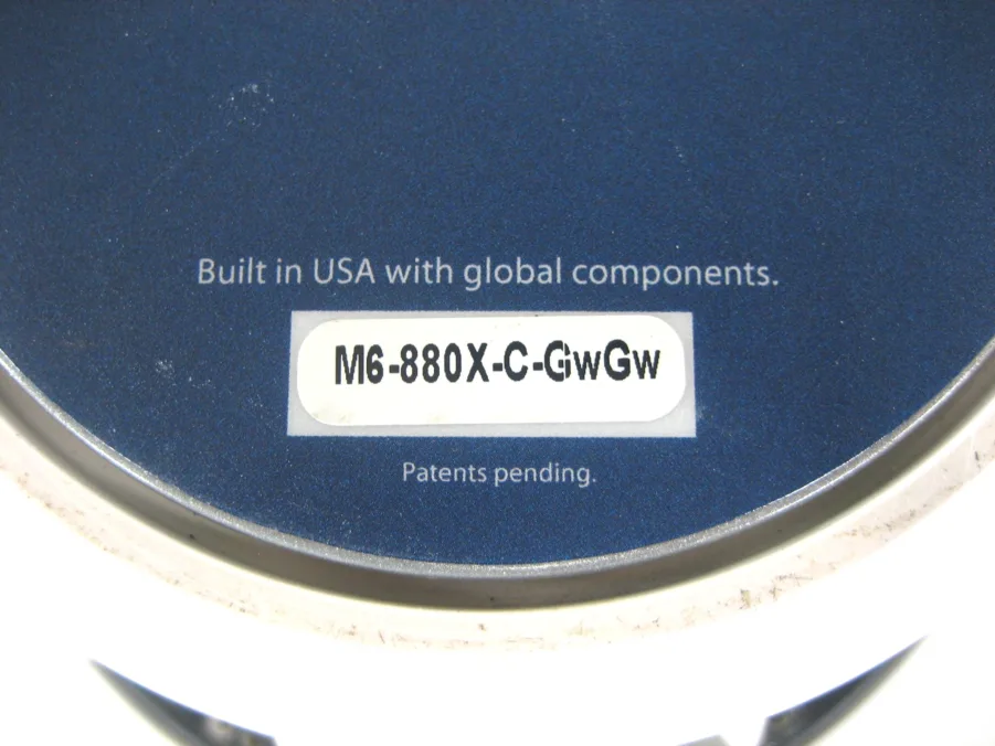 JL Audio M6-880X-C-GwGw 8.8'' Single Marine Coaxial Speaker White Trim Ring White Grille Tested - Image 7