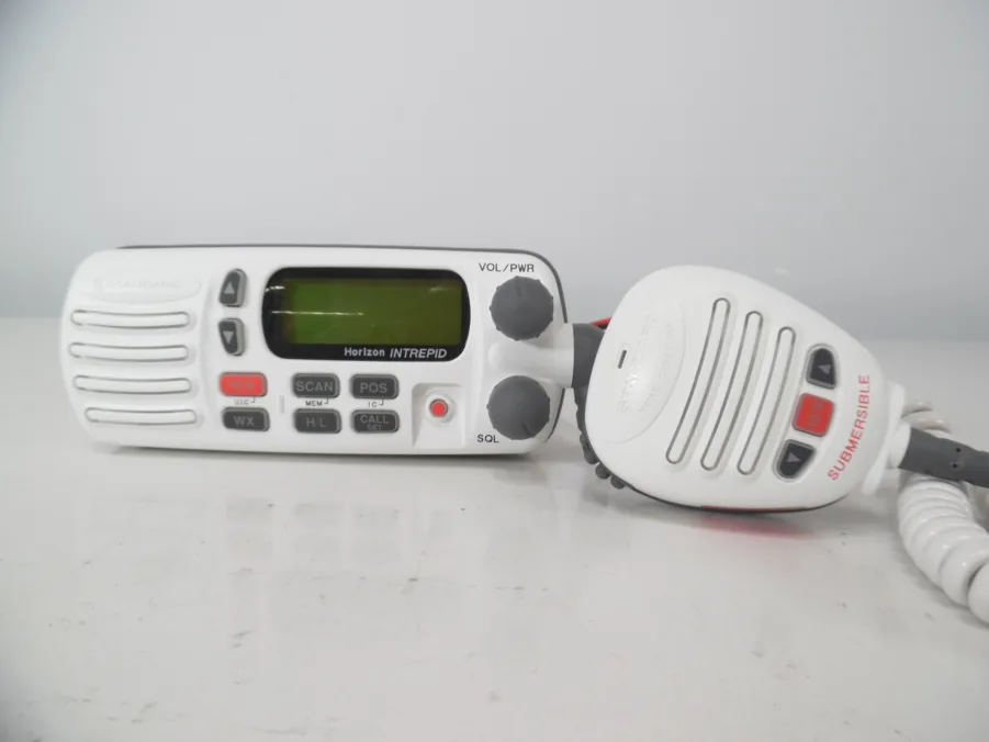 Standard Horizon GX1260S Intrepid VHF Marine Radio w/ Mic **NEW** - Tested - Image 3