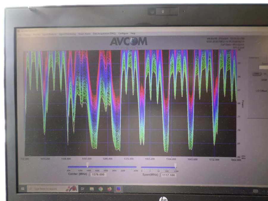 Avcom RSA-2150B Remote Spectrum Analyzer 950-2150 MHz - Image 3