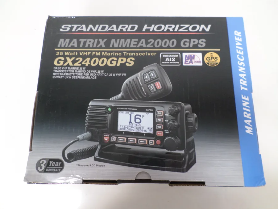 Standard Horizon Matrix GX2400GPS Marine VHF Radio With NMEA2000