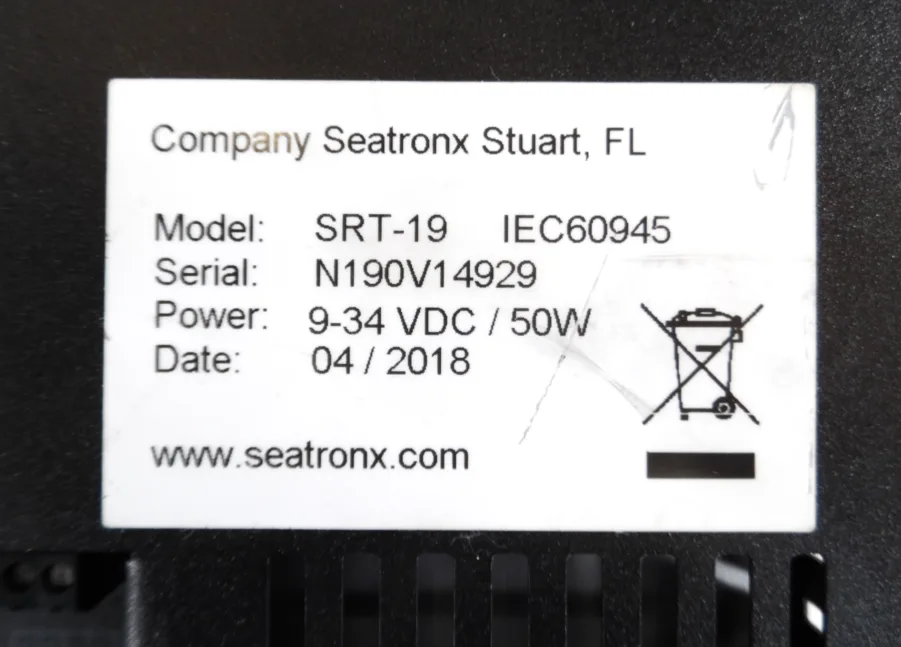 Seatronx SRT-19 - 19" Touchscreen Monitor *Bench-Tested* - Image 11