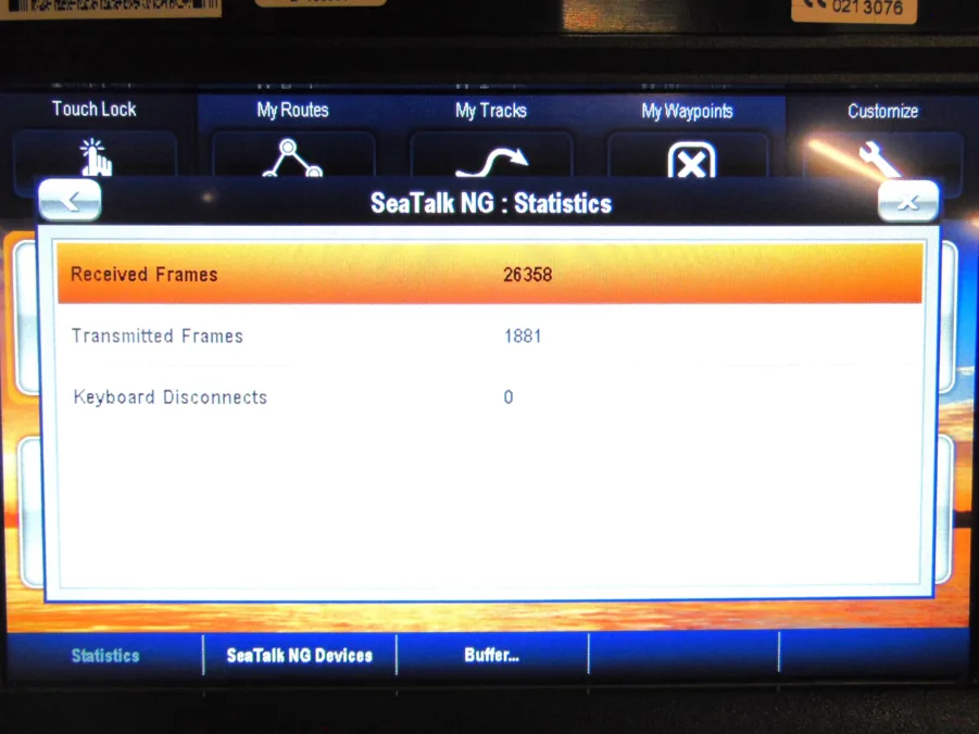 Raymarine E90W Widescreen Multifunction Display E62220 w/ Bezel & Sun Cover Tested / 90 Day Warranty - Image 14