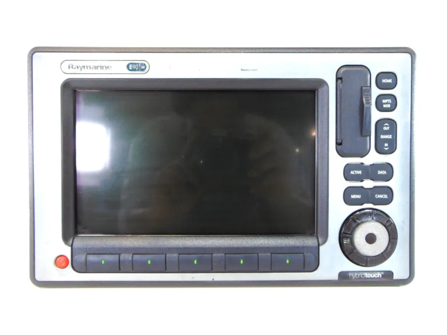 Raymarine E90W Widescreen Multifunction Display E62220 w/ Bezel & Sun Cover Tested / 90 Day Warranty - Image 2