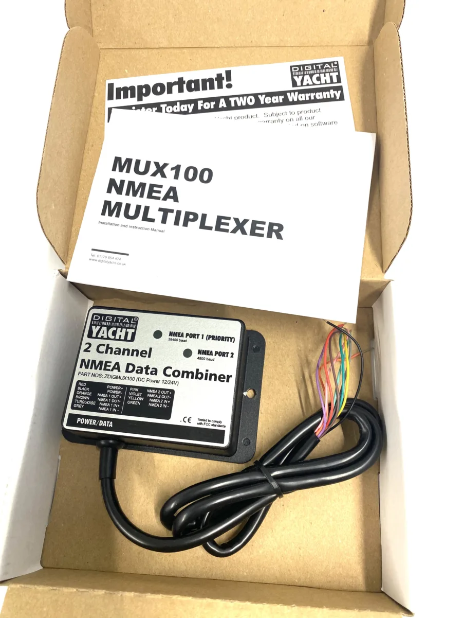 Digital Yacht ZDIGMUX100 Dual Channel NMEA0183 Multiplexer *NEW IN BOX* - Image 4