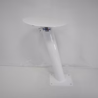 Edson 24" Aft Leaning Mount w/ 3.5 Deg. Tilt f/ KVH Intellian Satcom Domes - Excellent Condition