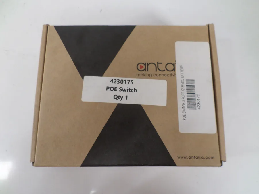 Antaira LNP-0800G-24-T-CC 8-Port Industrial Gigabit PoE+ Unmanaged Switch - Image 3