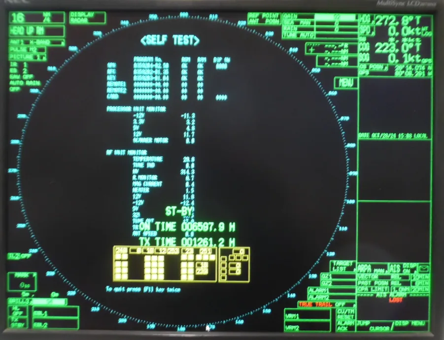 Furuno - RCU-014 - Control Key Pad for FAR-2xx7BB Systems - Tested Good - Image 2