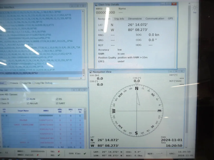 ACR Nauticast-B Class B AIS Transponder AIS-300 Tested/Good Cond - MODULE ONLY! - Image 2