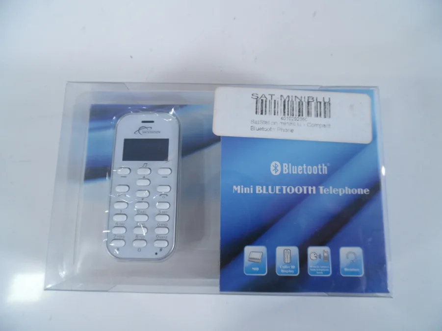 SatStation MiniBlu - Compact Mini Bluetooth Telephone- New In The Box