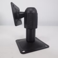 PanaVise Slimline Pedestal Mount 727-04 w/ AMPS Ball Plate - Black- NEW
