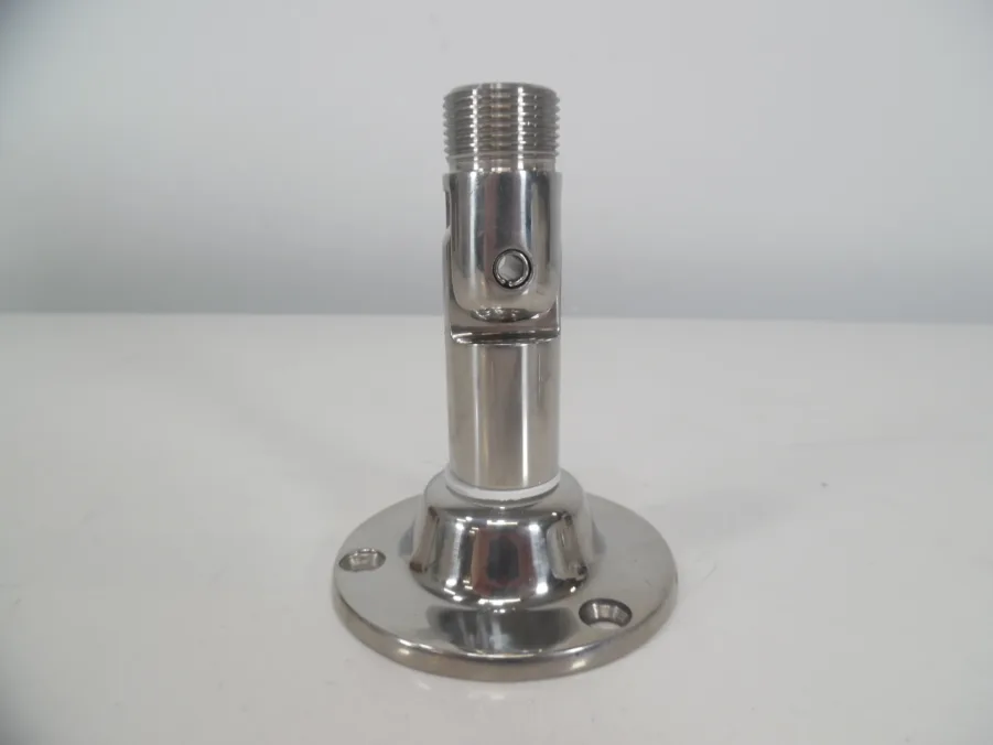 D. Lilly 112 Stainless Steel Round Base Swivel Antenna Mount (1"-14 Thread) **New** - Image 4