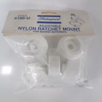 Shakespeare 4186-U Adjustable Nylon Ratchet Mount For Marine Antennas