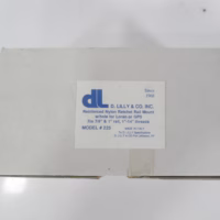 D. Lilly Reinforced Nylon Ratchet Rail Mount Model #225 **New**