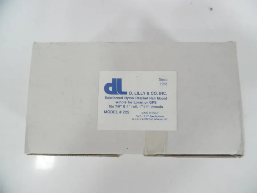 D. Lilly Reinforced Nylon Ratchet Rail Mount Model #225 **New**
