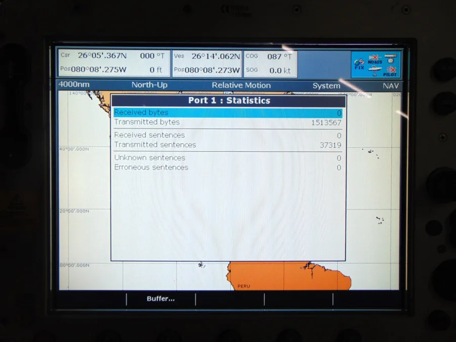 Raymarine E120 Classic MFD w/ Bezel and Sun Cover E02013 *MME REFURB NEW LCD & BL* Tested 90 Day Wnty - Image 13