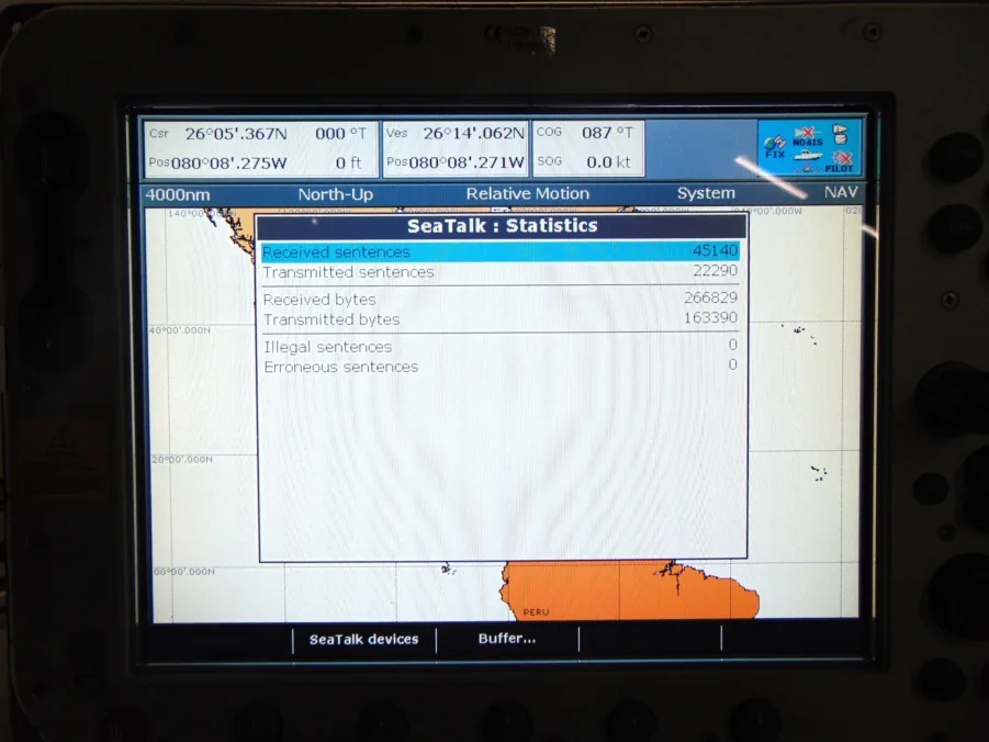 Raymarine E120 Classic MFD w/ Bezel and Sun Cover E02013 *MME REFURB NEW LCD & BL* Tested 90 Day Wnty - Image 14