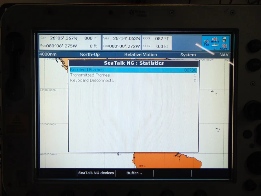 Raymarine E120 Classic MFD w/ Bezel and Sun Cover E02013 *MME REFURB NEW LCD & BL* Tested 90 Day Wnty - Image 15