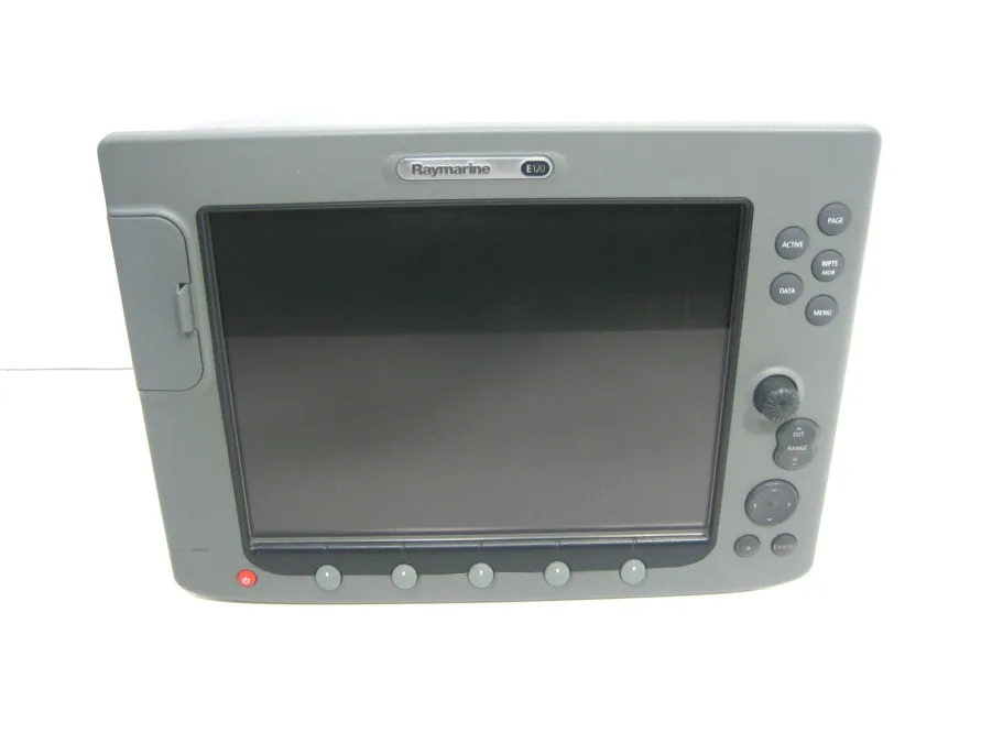 Raymarine E120 Classic MFD w/ Bezel and Sun Cover E02013 *MME REFURB NEW LCD & BL* Tested 90 Day Wnty - Image 2