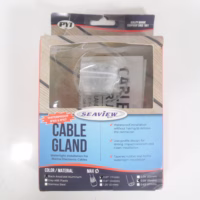 Seaview CGM17A-B Black Anodized Aluminum Cable Gland-NEW- Open Box
