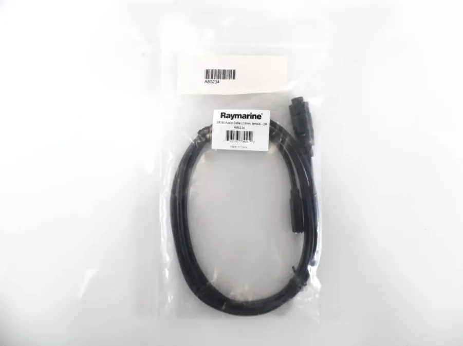 Raymarine SR150 Audio Cable - A80234 - New 2M Cable!