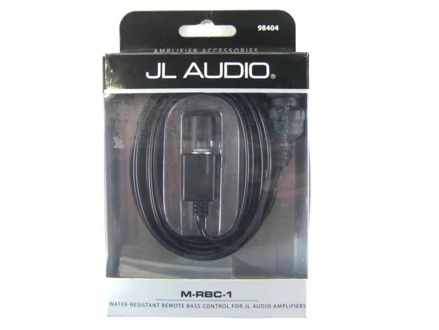 JL Audio RBC-1 98404 Water-Resistant Remote Bass Control For JL Audio Amps New Old Stock