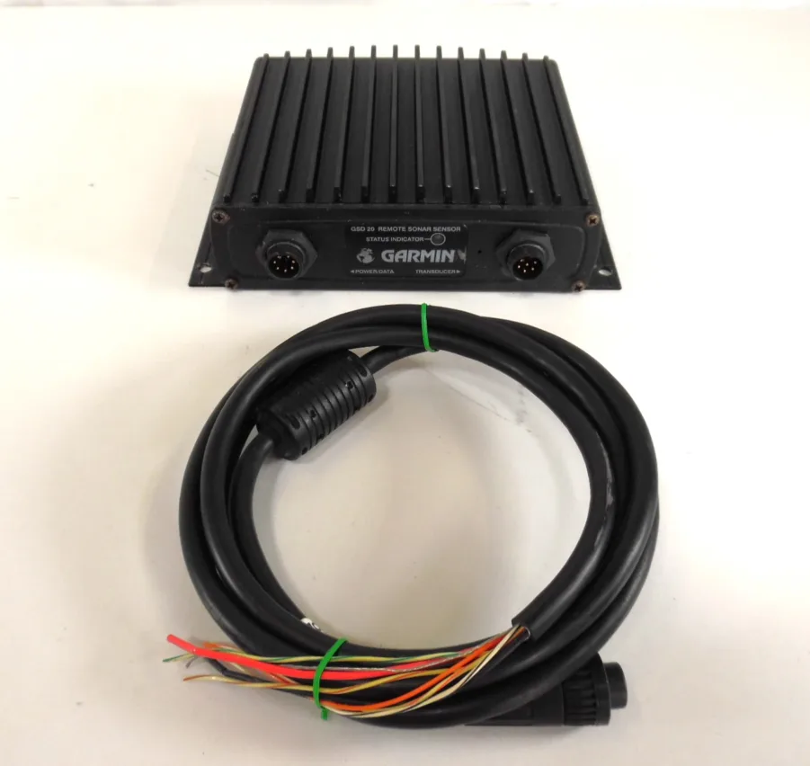 Garmin GSD20 Sounder Module W / Power Cable (Tested Working)