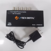 J-Tech Digital JTDSDI0104 Premium Quality SDI Splitter 1x4 - 1080P