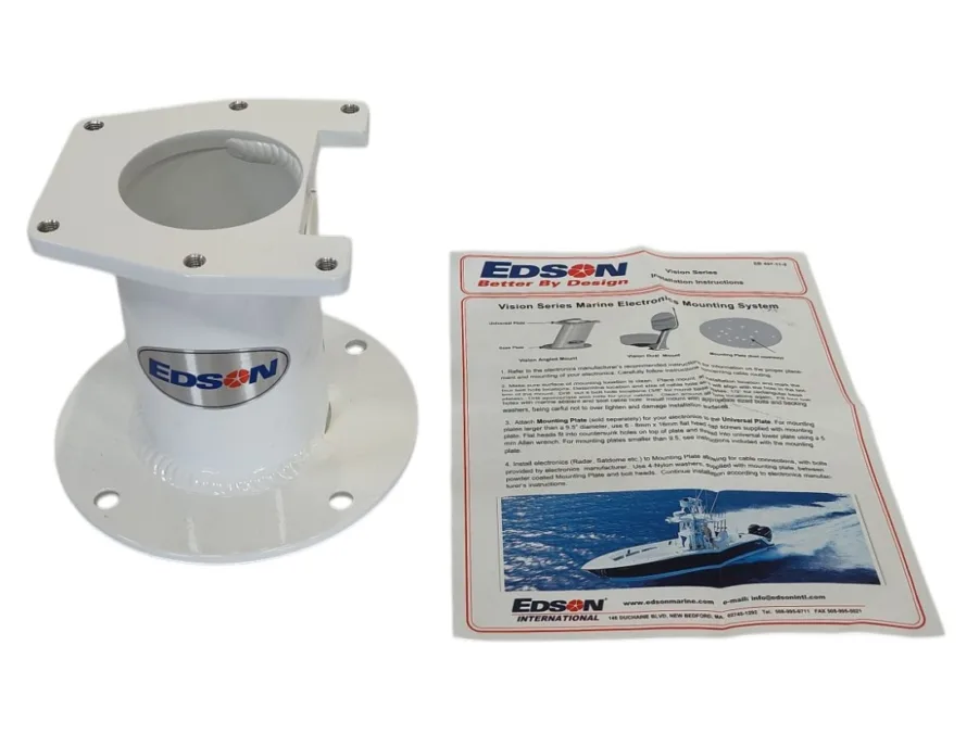 Edson Vision Series Modular 6" Vertical Base *NEW* - 6873 68730 Radar Sat Mount Tower