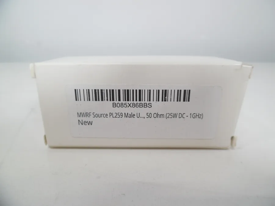 MWRF Source PL259 Male UHF RF Dummy Load - 50 Ohm (25W DC - 1GHz) UHF-M DC-1G **New**
