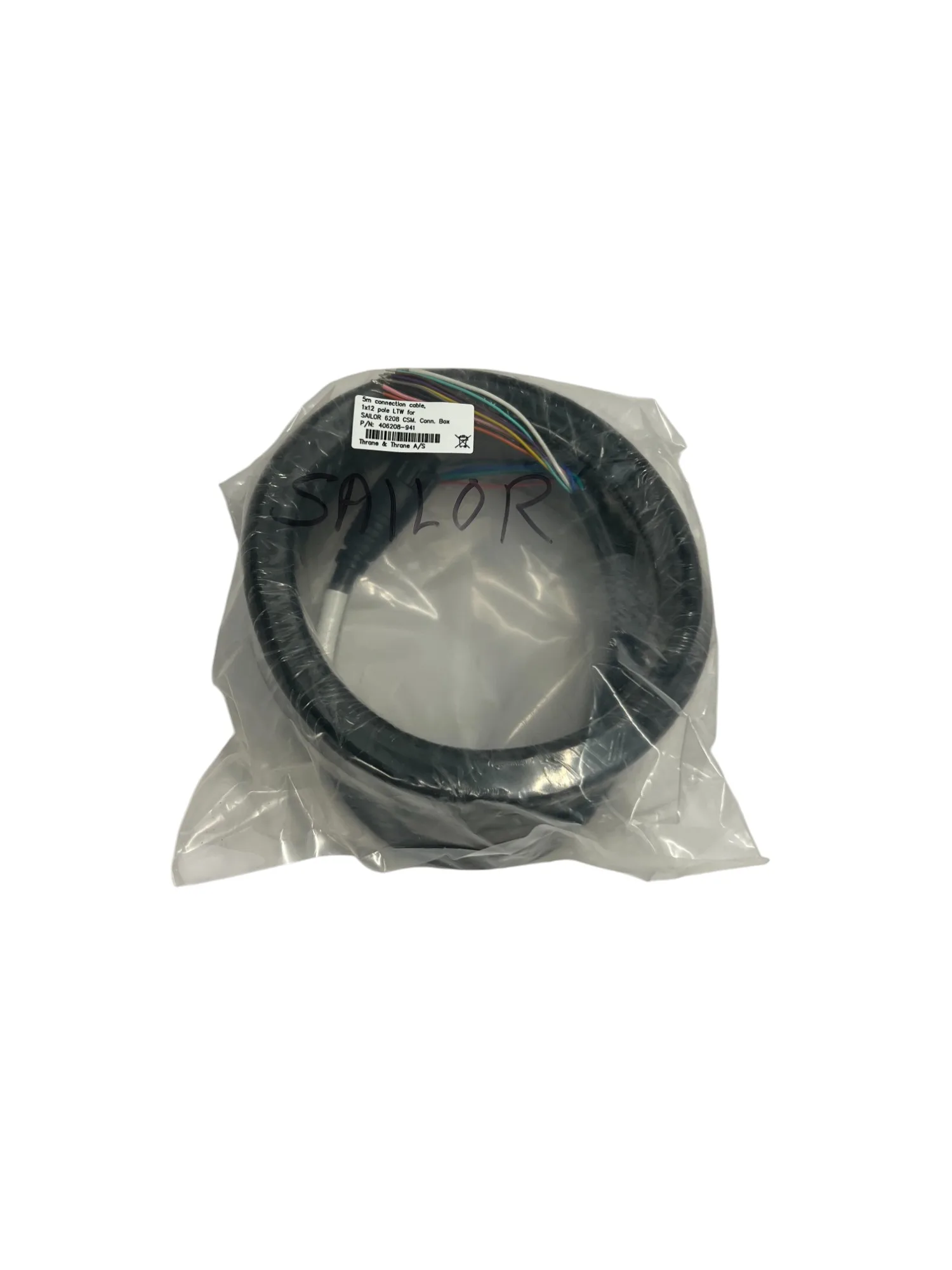 Sailor Thrane & Thrane Cobham 406208-941 5m Connection Cable f/6208 CSM ...