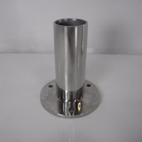 D.Lilly Stainless Steel 1.5" Inner Diameter Tube Mount - Excellent Condition - Free Shipping