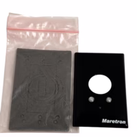 Maretron CP-BK-ALM100 Black Cover Plate for ALM100 *NEW*INCLUDES FOAM GASKET*