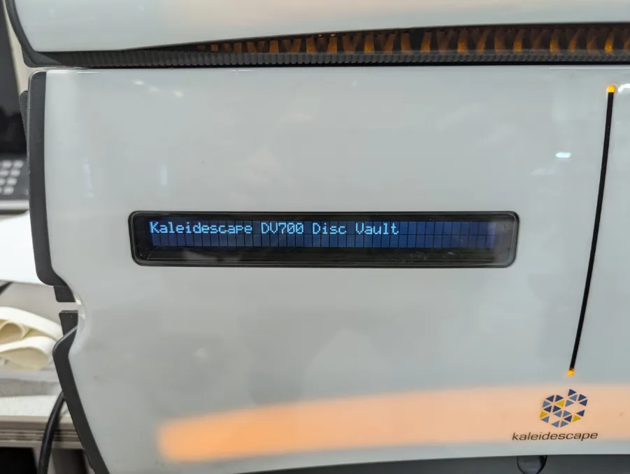 Kaleidescape KVAULT-DV700 DVD/Blueray Disk Vault - For Parts - Free Shipping - Image 2