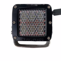 Rigid Industries 202513 Replacement D-Series PRO LED Flood Diffused Heavy Duty Surface Mount - Black