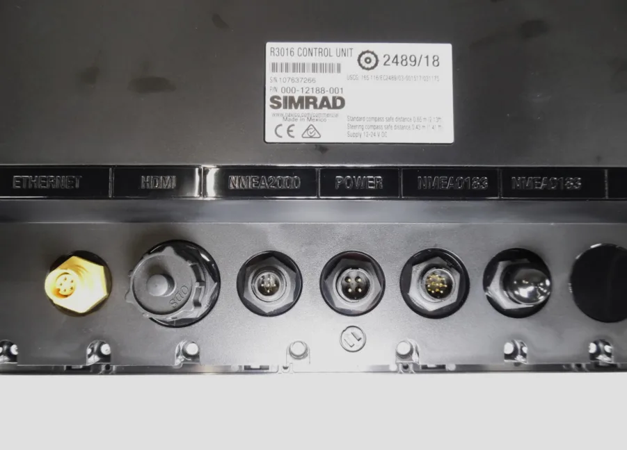 Simrad R3016 Radar Control Unit Display 16" Tested Good (90-Day Warr) - Image 13
