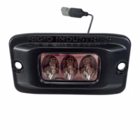 Rigid Industries SR-M PRO LED  Replacement Driving Flush Mount Light - Black