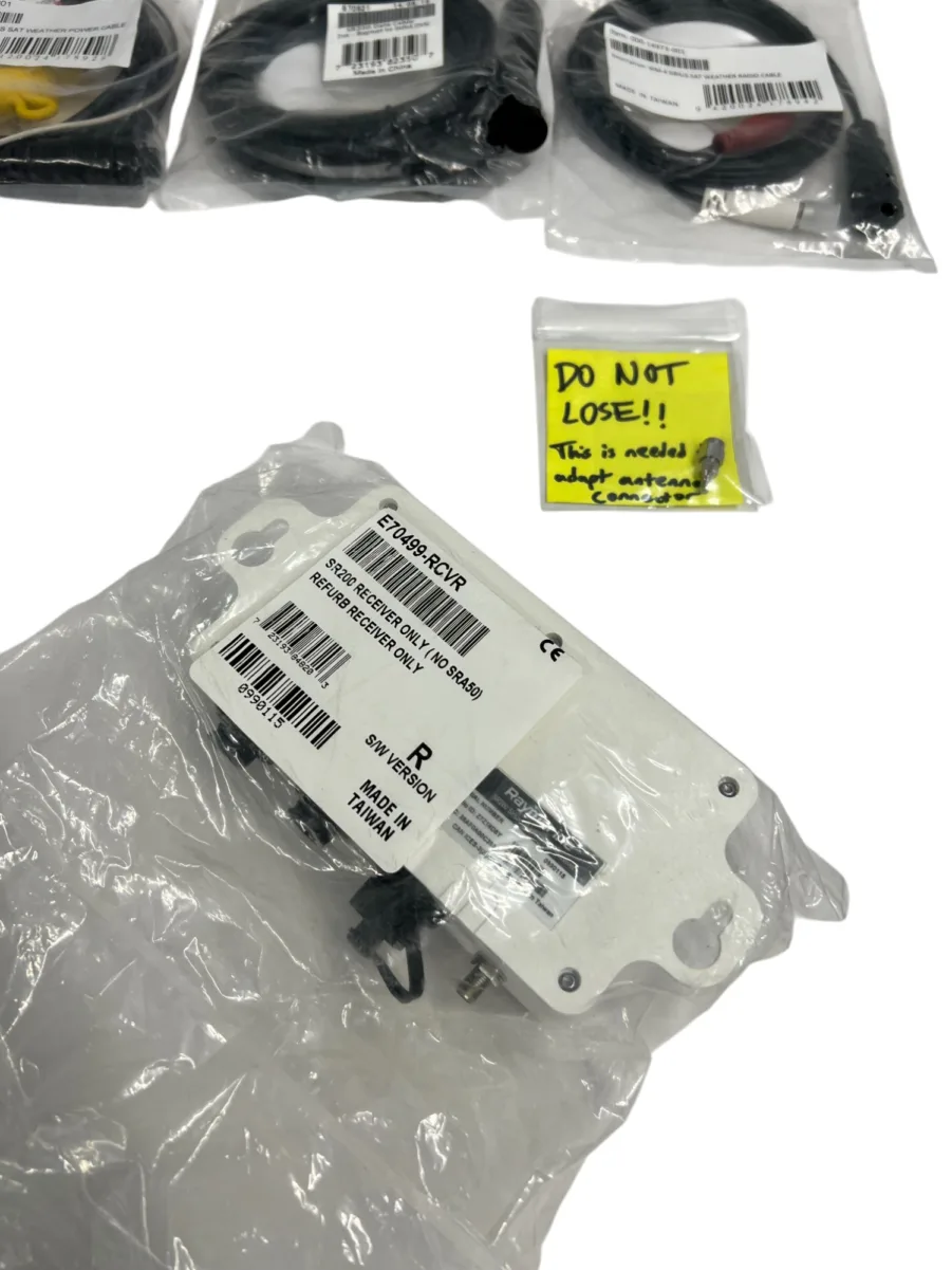 Raymarine SR200 E70499 Satellite Weather/Radio Module *Factory Reman* w/New Ant. - Image 4