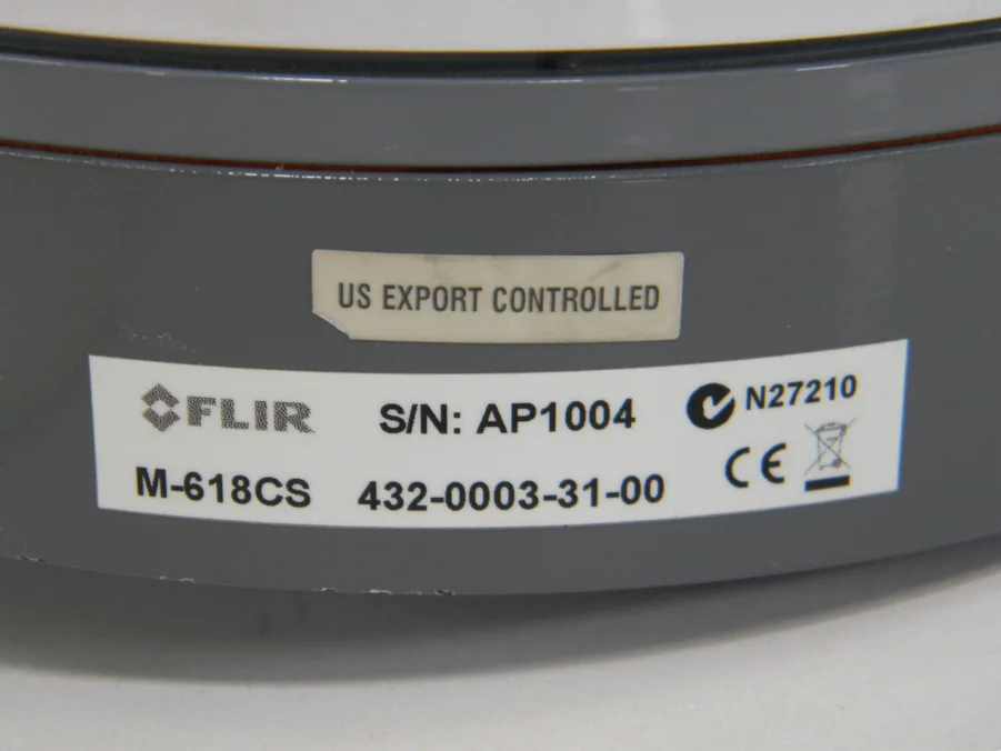 FLIR M-Series M-618CS GYRO STABILIZED Dual Payload Thermal Camera System-Tested/Updated-90 Day Wnty! - Image 7