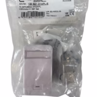 Metz 130B21D1APL-E Network Keystone RJ45 CAT6a Shielded Extension Box Jack **New**