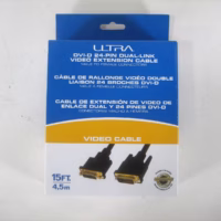 Ultra U12-41620 DVI-D Video Cable 24-Pin Dual-Link Video Extension Cable 15ft Male - Female
